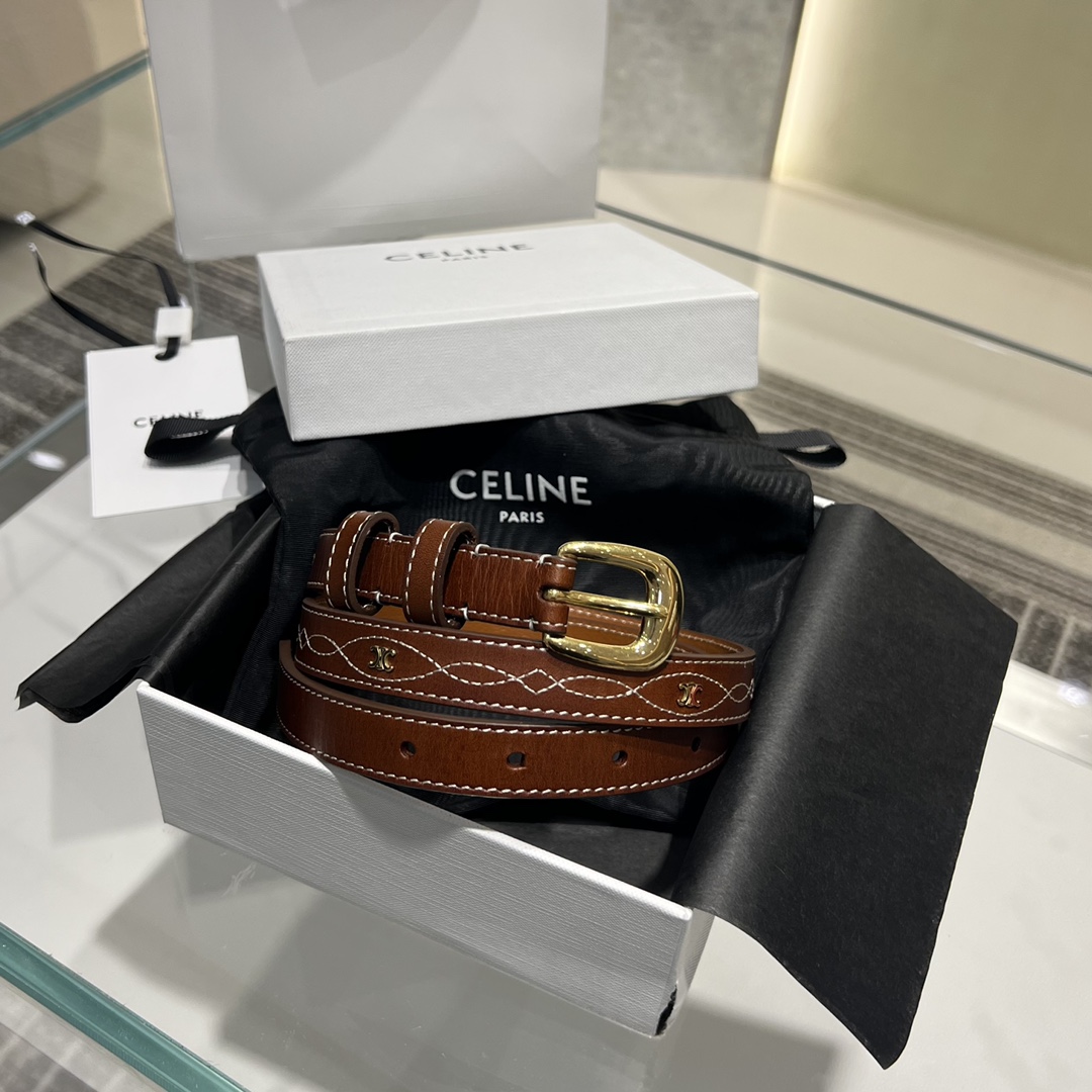 셀린느 CELINE 벨트 19mm