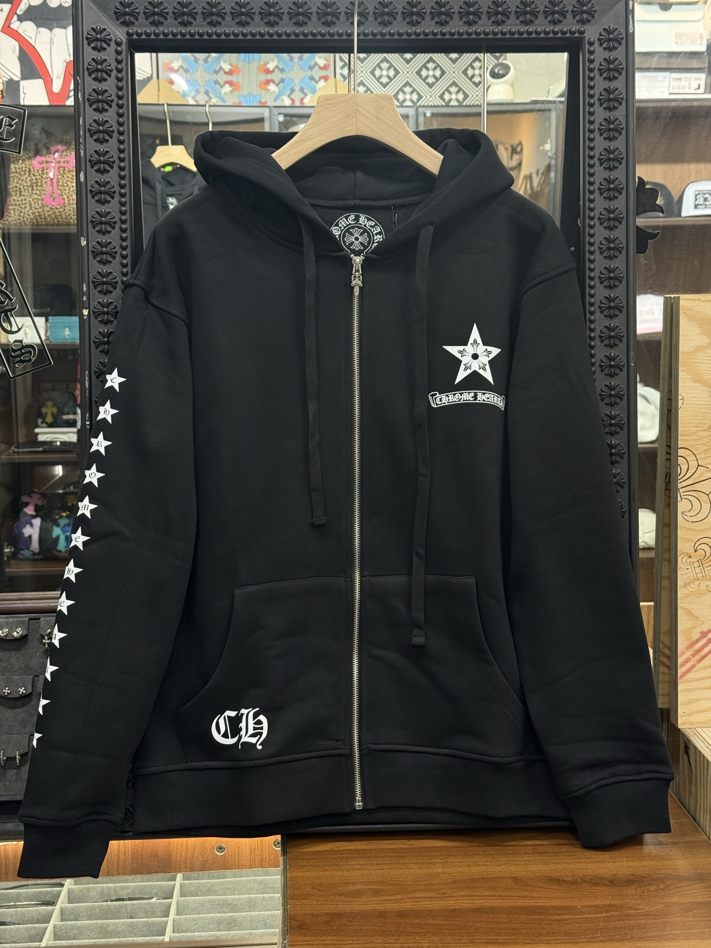 크롬하츠 Chrome Hearts 후드 집업
