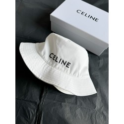 셀린느 CELINE 버킷햇 White