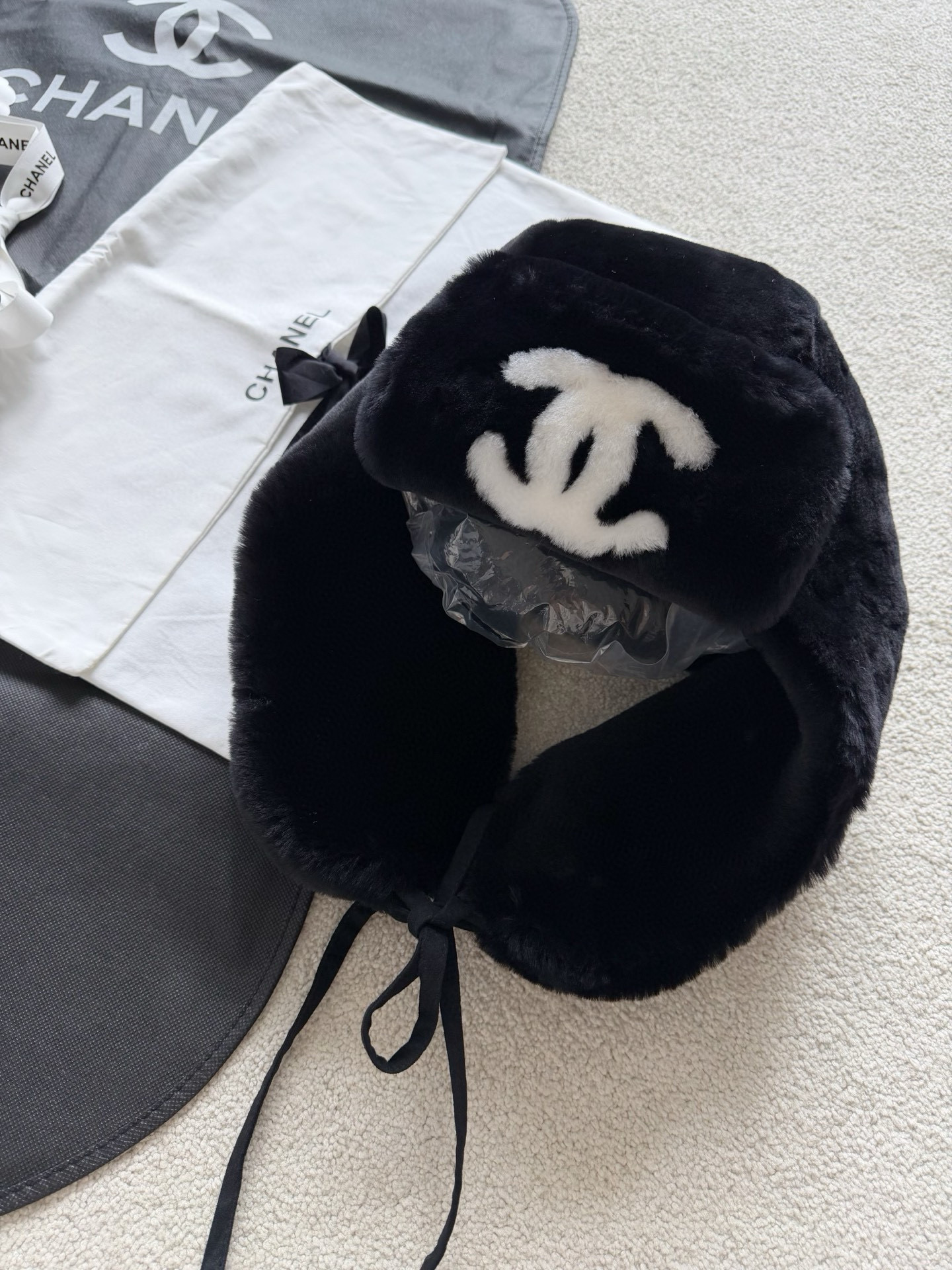 샤넬 CHANEL 모자 Black