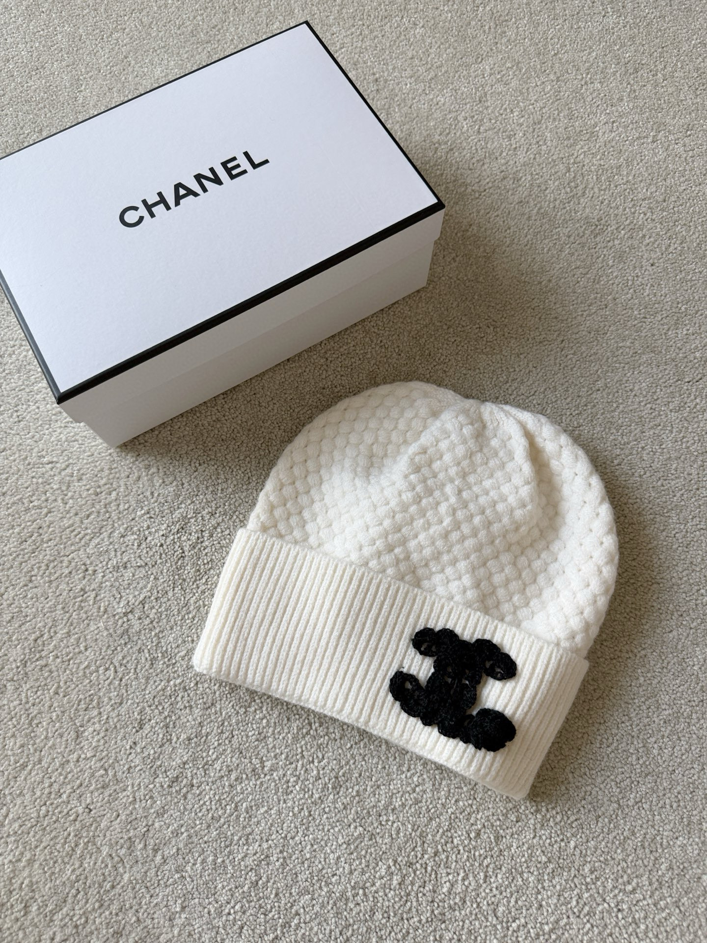 샤넬 CHANEL 모자 White