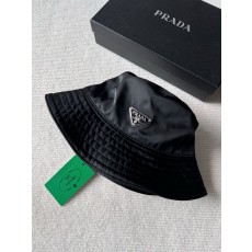 프라다 Prada 버킷햇 Black