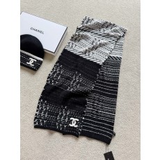 샤넬 CHANEL 머플러 Black