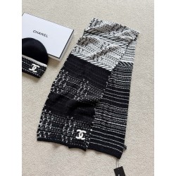 샤넬 CHANEL 머플러 Black