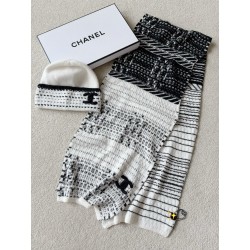 샤넬 CHANEL 머플러 White