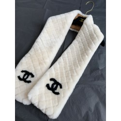 샤넬 CHANEL 머플러 White
