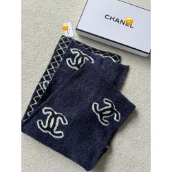 샤넬 CHANEL 머플러 Blue
