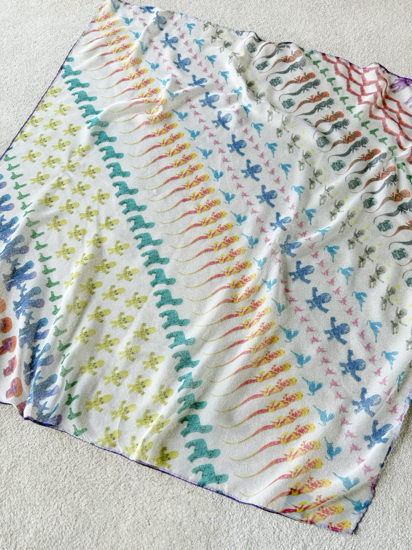 크롬하츠 Chrome Hearts Scarf/스커프(실크) 107cm