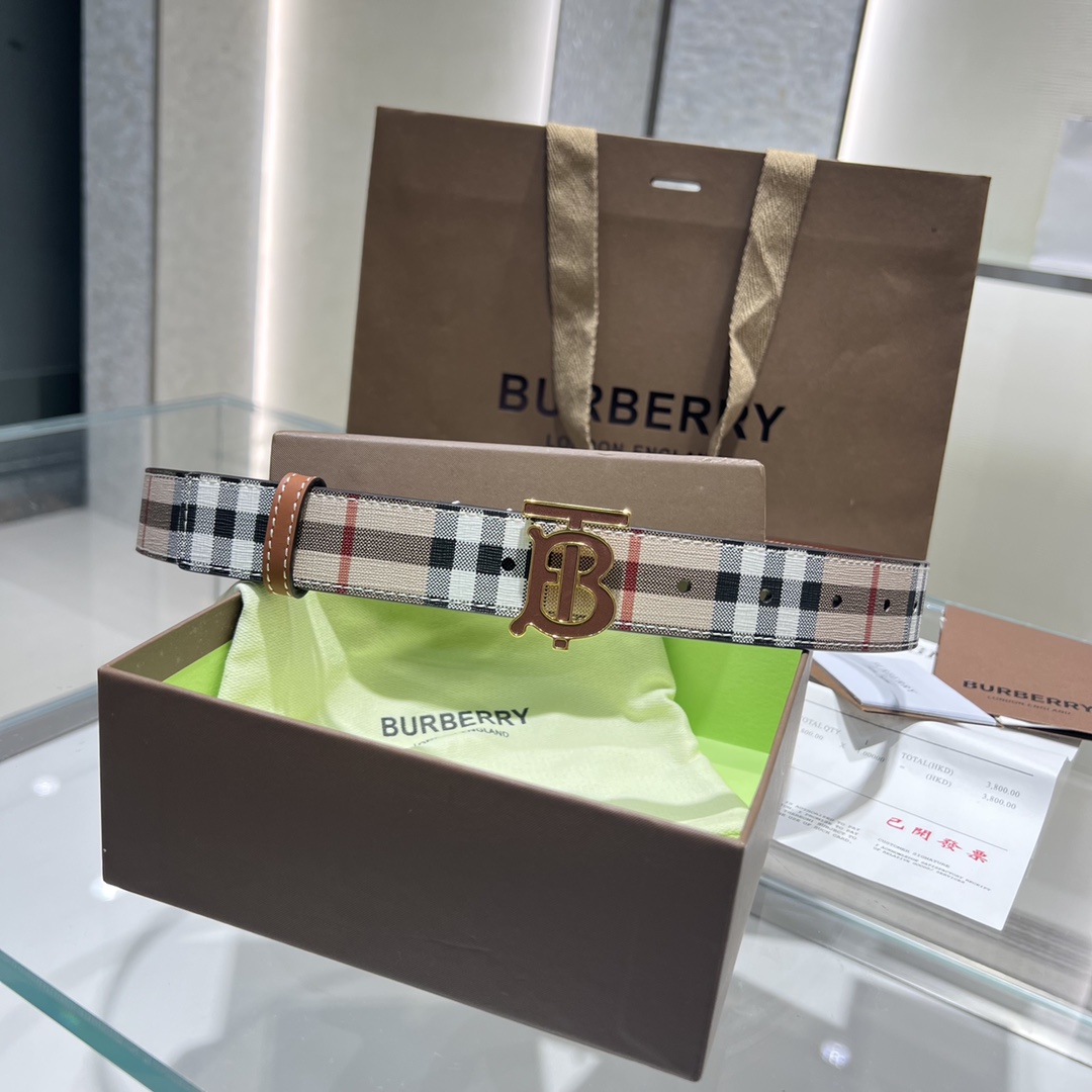버버리 Burberry 벨트 30mm