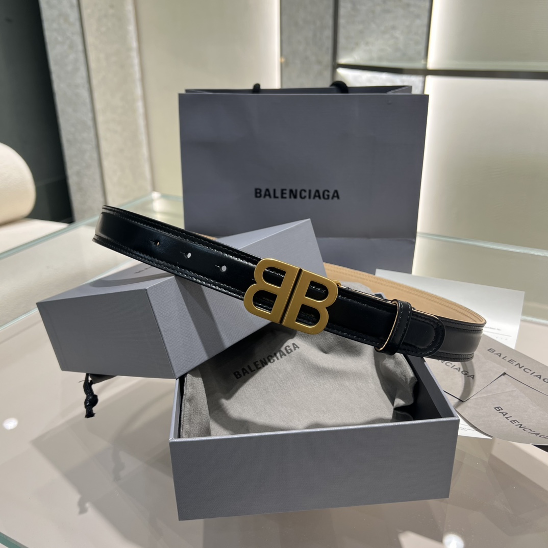 발렌시아가 Balenciaga 벨트 30mm