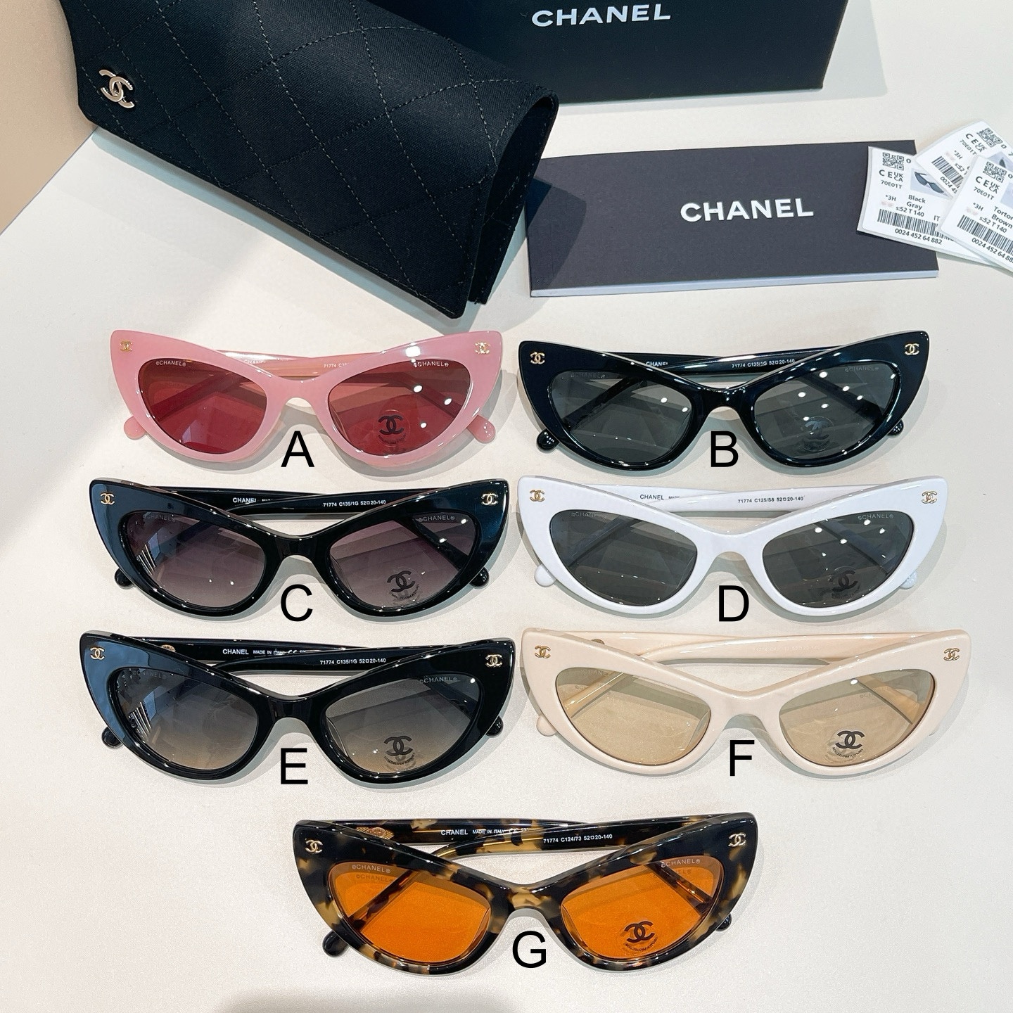 샤넬 Chanel 71774 54口20-140