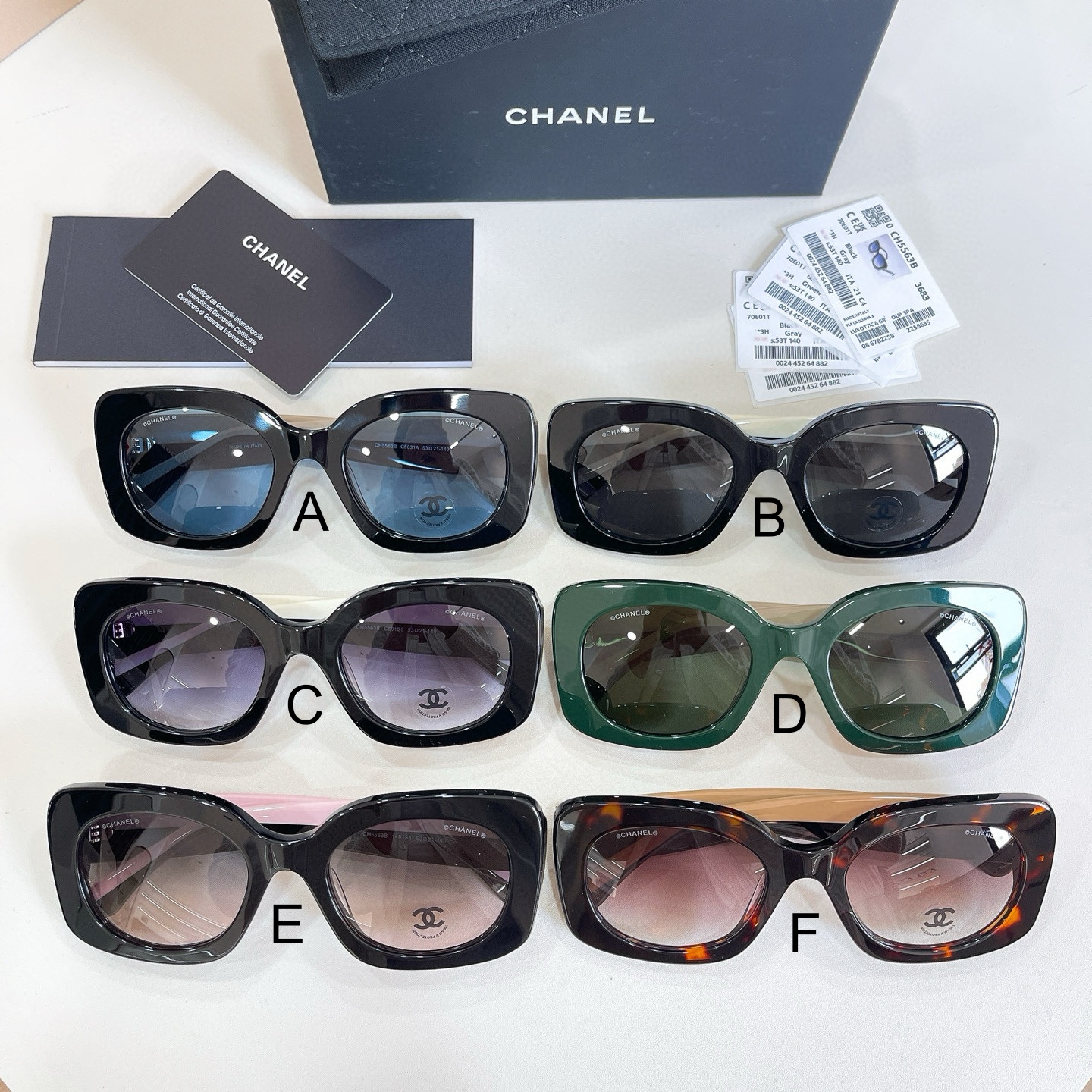 샤넬 Chanel CH5563B 53口21-140