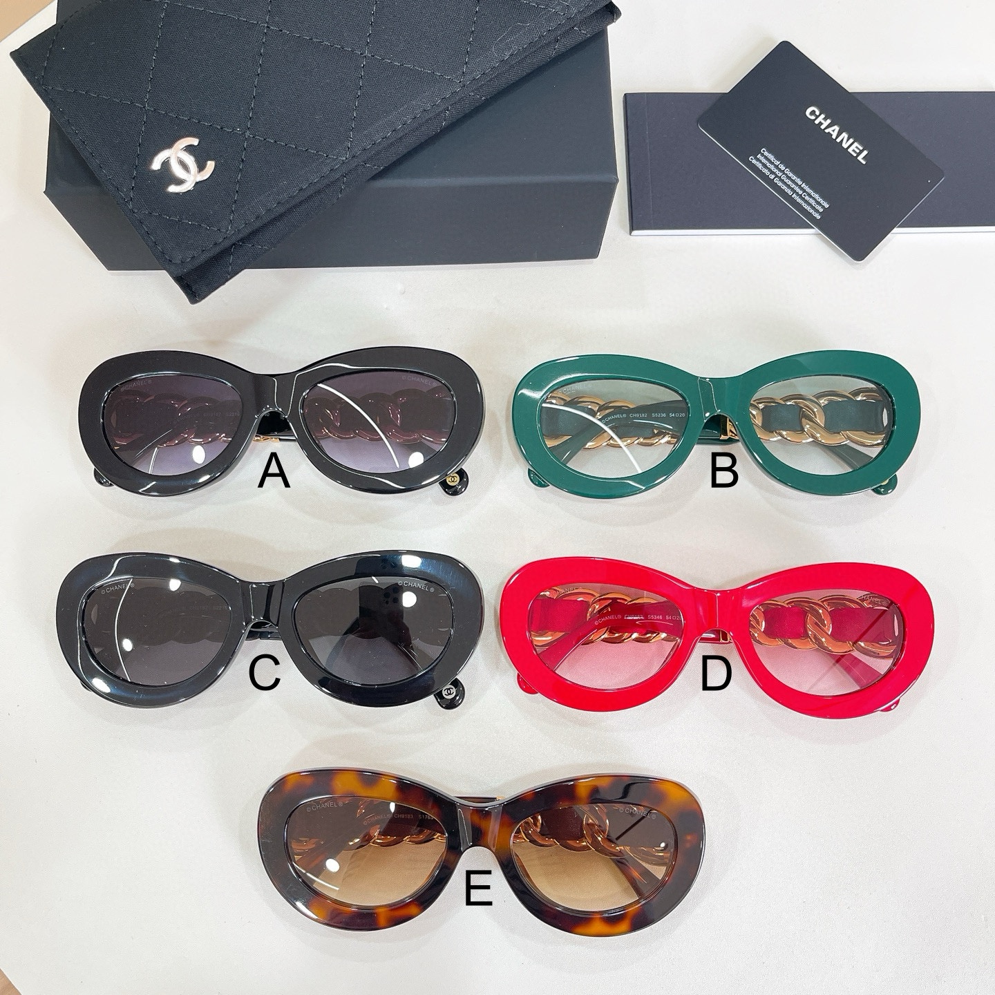 샤넬 Chanel CH9182 54口20-140