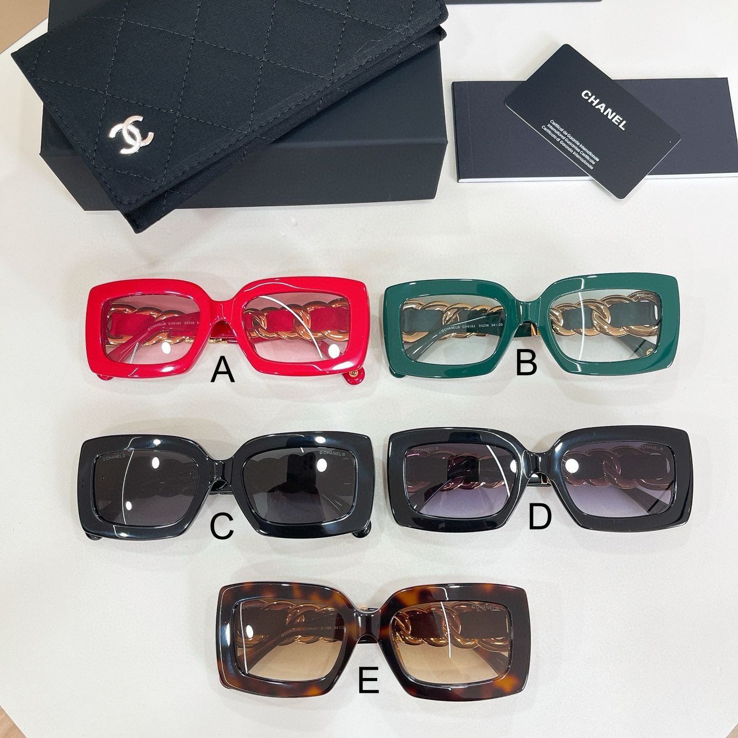 샤넬 Chanel CH9183 54口20-140