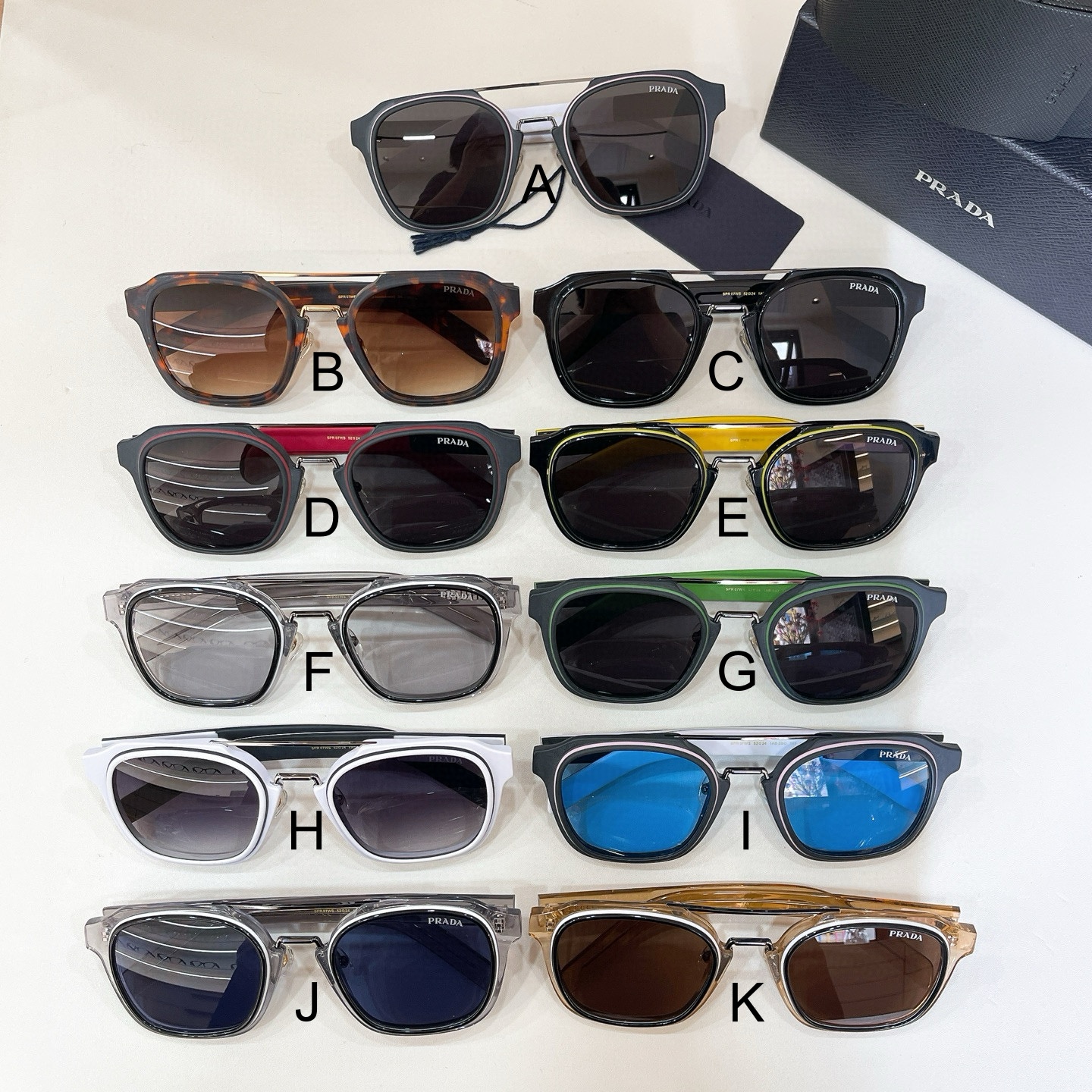 프라다 Prada SPR 07WS 52口24-145