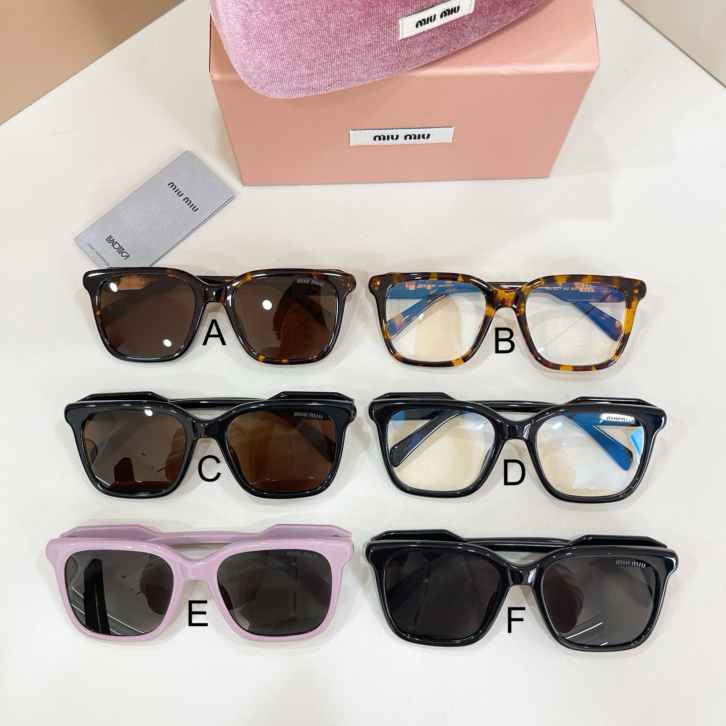미우 미우 MIU MIU VMU 02Z 55口19-145