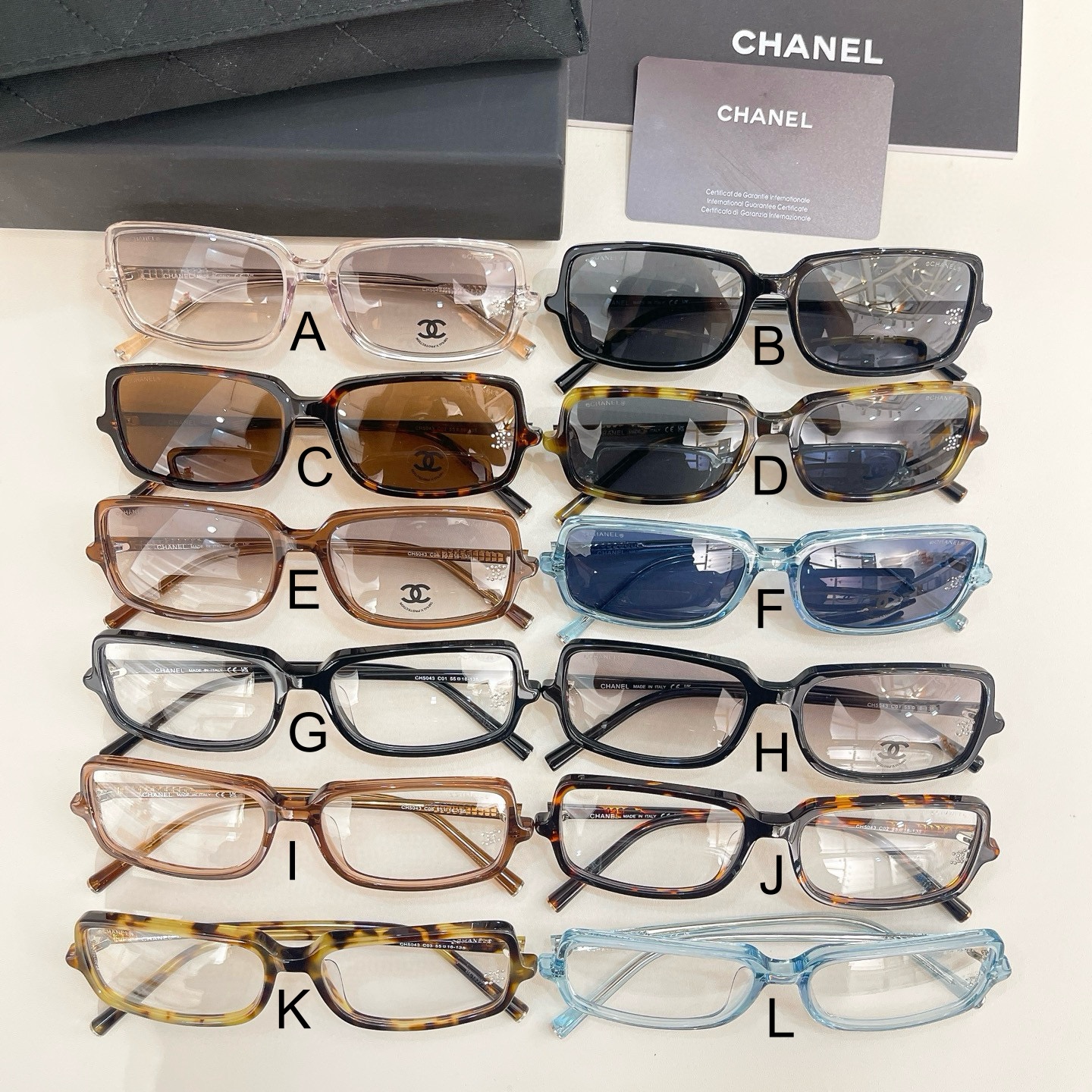 샤넬 CHANEL CH5043 55口16-135