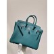 에르메스 Hermes Kelly 25cm Germany Leather Z6 Malachite/silver