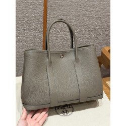 에르메스 Hermes Garden party 36cm Negonda M8 Girs Asphalted