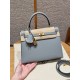 에르메스 Hermes Kelly 25cm Epsom J7 Blue lin/gold