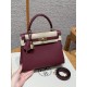 에르메스 Hermes Kelly 25cm Togo 55 Rouge H/gold