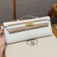 에르메스 Hermes Kelly cut 31cm Swift 0T Mushroom/gold