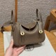 에르메스 Hermes Mini Lindy 19cm Swift 18 Etoupe/gold