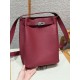 에르메스 Hermes So Kelly 22cm Clemence B5 Ruby/silver