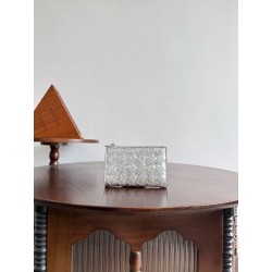 보테가 베네타 Bottega Veneta 667468 Medium Bi-Fold Zip Wallet 14.5cm