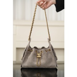 샤넬 CHANEL 26C AS5631 25 Mini Bag Grey 22cm