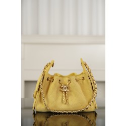 샤넬 CHANEL 26C AS5631 25 Mini Bag yellow 22cm