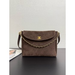 샤넬 CHANEL 26c 99546 숄더백 Brown 30cm