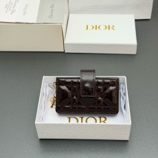 디올 Dior S0074 Lady Jasmine 카드 케이스 10.5cm