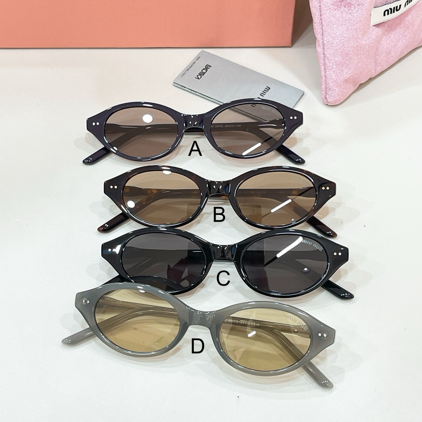 미우 미우 MIU MIU SMU 66WS 49口21-148