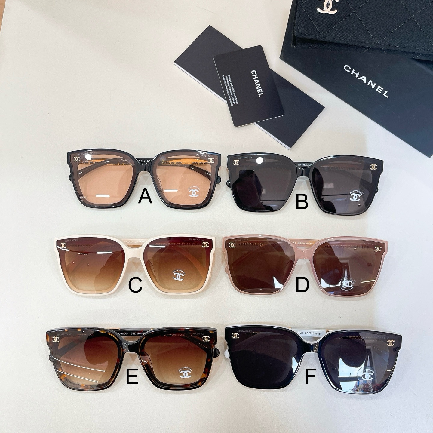 샤넬 Chanel CH6048 65口18-145