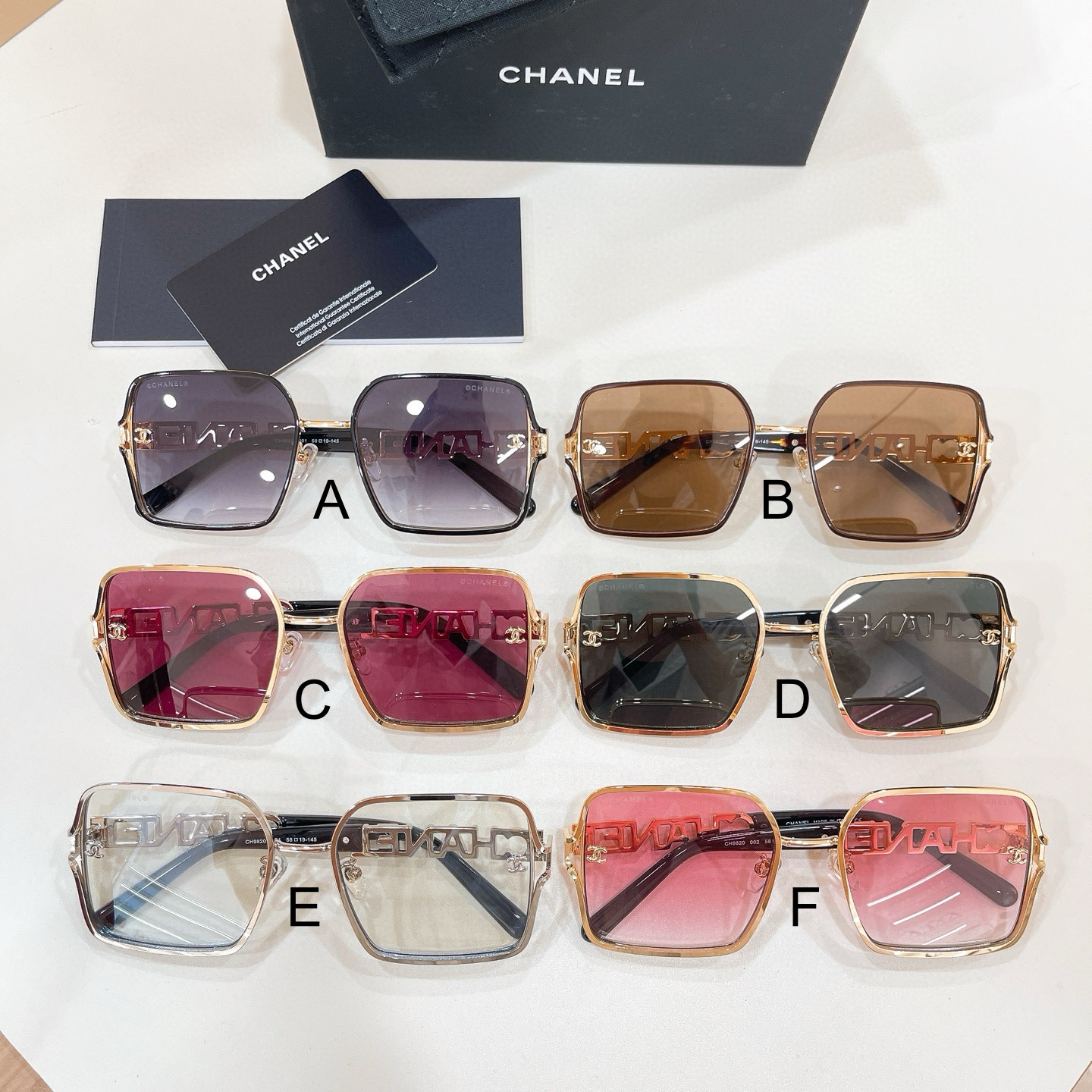 샤넬 Chanel CH9820 58口19-145