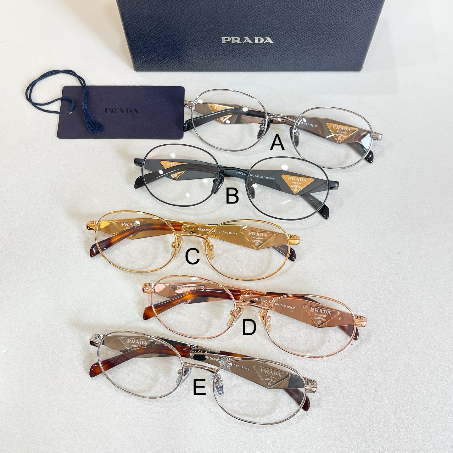 프라다 Prada PR D53VD 54口19-140