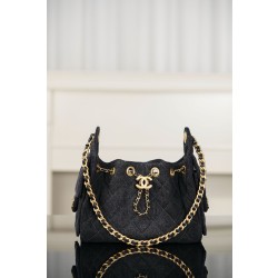 샤넬 CHANEL 25C AS5631 25 Mini Bag Black 22cm