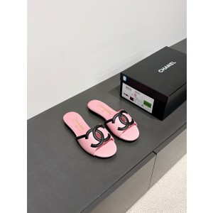 샤넬 CHANEL 26s 슬리퍼 Pink