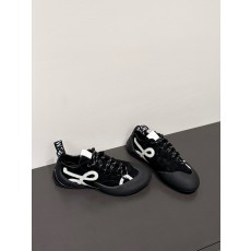 로에베 Loewe 26s Grip sneaker in calfskin suede Black