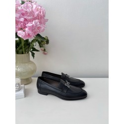 에르메스 Hermes Paris Loafers Black