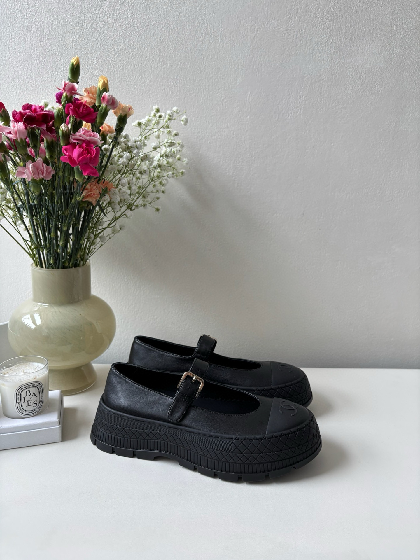 샤넬 CHANEL 메리제인 Black