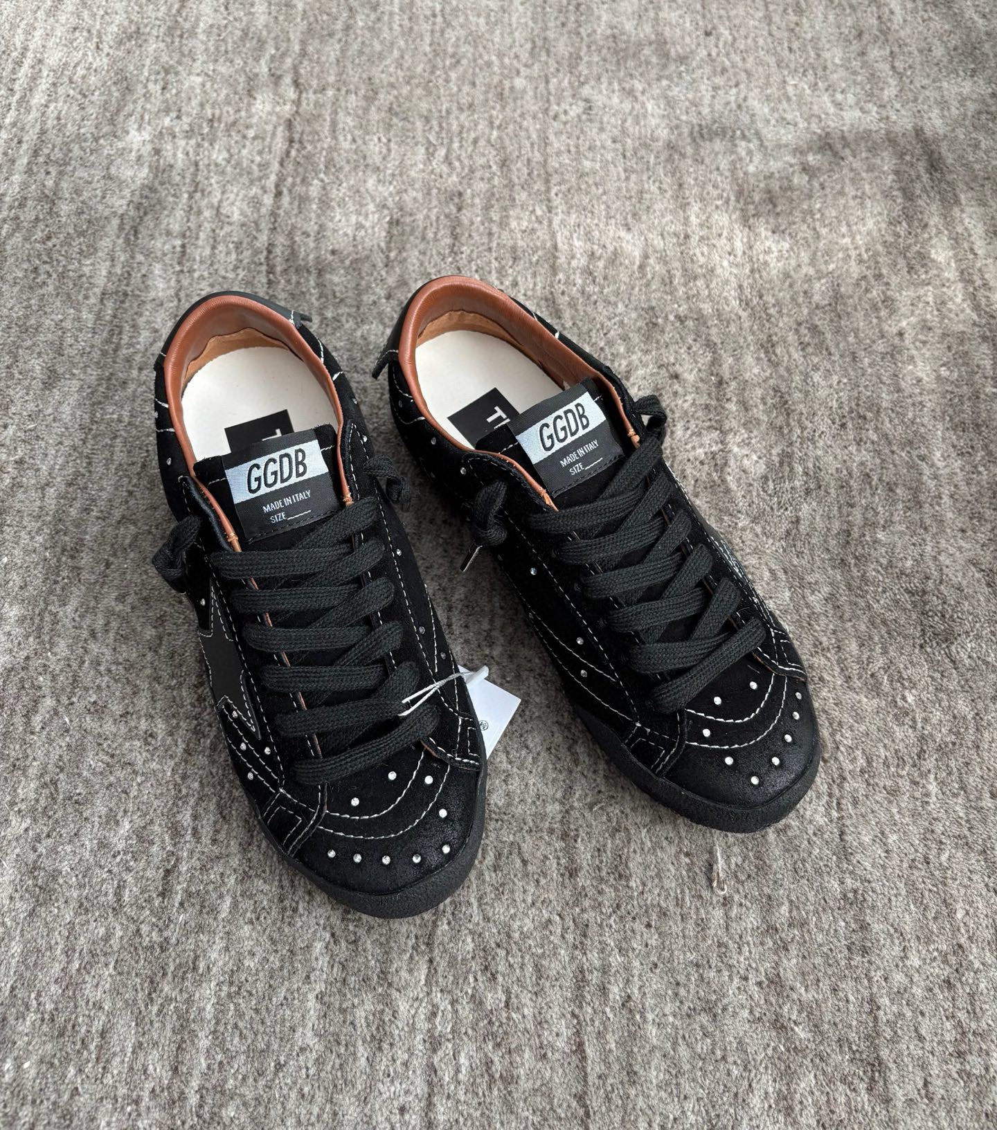 골든구스 Golden Goose  True-Star 스니커즈 Black