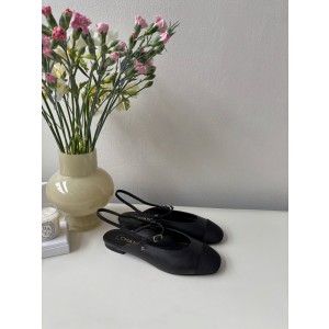 샤넬 CHANEL 26ss Slingbacks Black