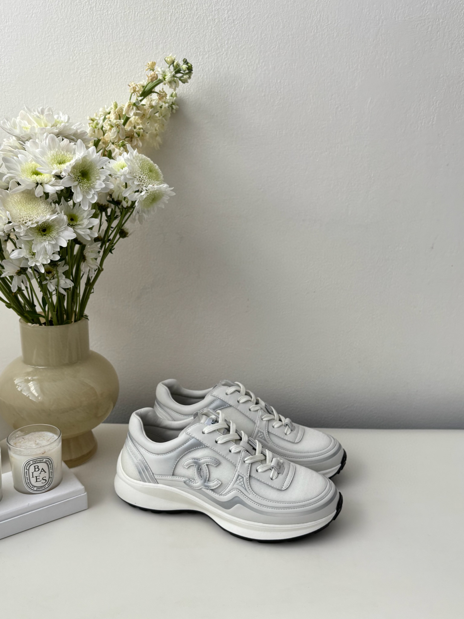 샤넬 CHANEL 26ss 스니커즈 White