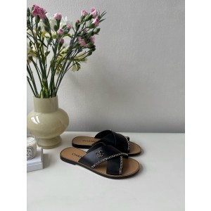 샤넬 CHANEL 슬리퍼 Black