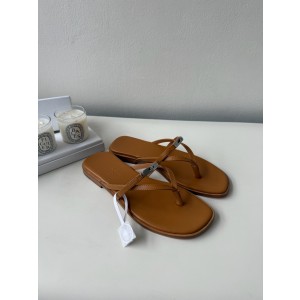 에르메스 Hermes Miss sandal Brown
