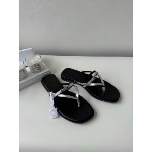 에르메스 Hermes Miss sandal silver