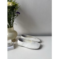 질샌더 Jil Sander Leather Ballet Flat White