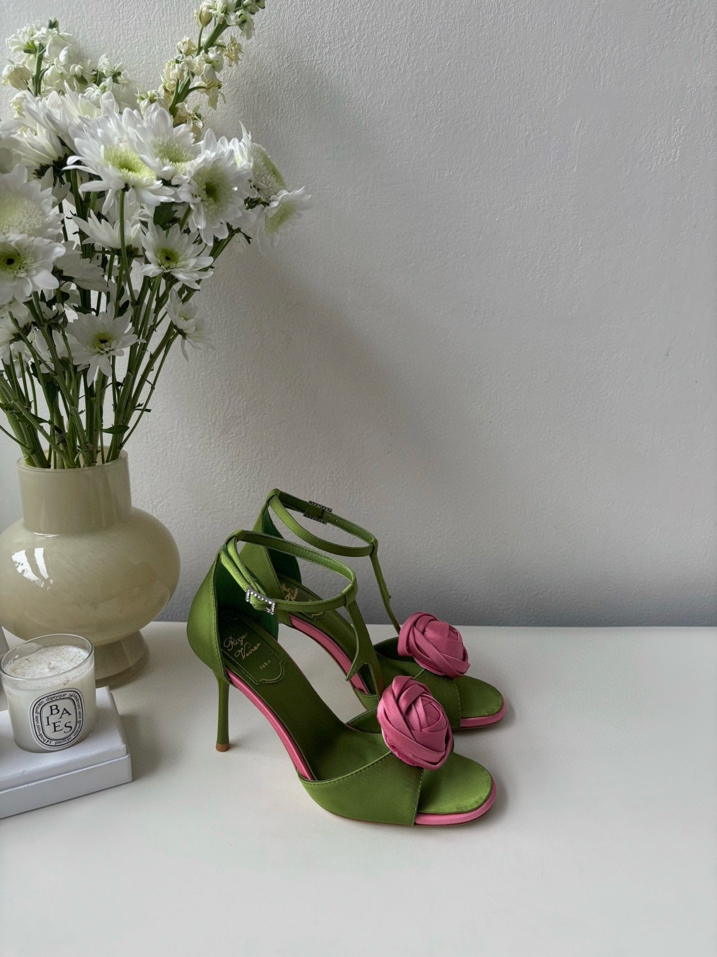 로저비비에 Roger Vivier 하이힐 green